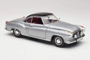 Borgward Isabella Coupe Szary & Czarny Revell 1:18 8989 Metal — zdjęcie 6 z 8