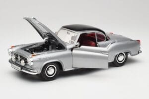Borgward Isabella Coupe Szary & Czarny Revell 1:18 8989 Metal — zdjęcie 8 z 8