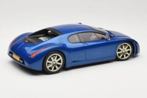 Bugatti EB 18.3 Chiron Niebieski AUTOart 1:18 70911 Metal — zdjęcie 3 z 8