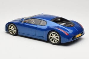 Bugatti EB 18.3 Chiron Niebieski AUTOart 1:18 70911 Metal — zdjęcie 7 z 8