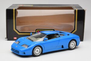 Bugatti EB110 Niebieski Bburago 1:18 3035 Metal — zdjęcie 8 z 8