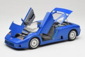 Bugatti EB110 Ciemny Niebieski Bburago 1:18 3035-DB Metal — zdjęcie 2 z 8