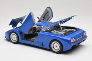 Bugatti EB110 Ciemny Niebieski Bburago 1:18 3035-DB Metal — zdjęcie 5 z 8