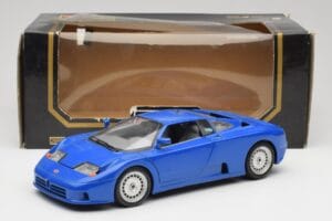 Bugatti EB110 Ciemny Niebieski Bburago 1:18 3035-DB Metal — zdjęcie 8 z 8