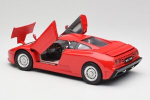 Bugatti EB110 SS Czerwony Anson 1:18 30303-W-M1 Metal — zdjęcie 5 z 8