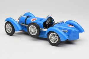 Bugatti Type 51 Grand Prix #14 Niebieski Bburago 1:18 3012-M1 Metal — zdjęcie 5 z 6