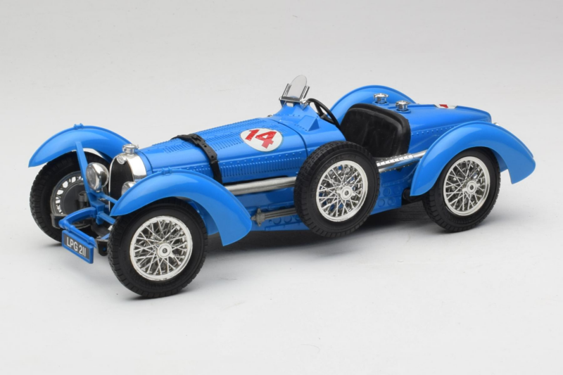 Bugatti Type 51 Grand Prix #14 Niebieski Bburago 1:18 3012-M1 Metal