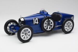 Bugatti Type 35 #14 Dark Blue Norev 1:12 125703 Metal