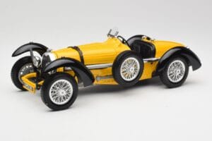 Bugatti Type 59 Żółty Bburago 1:18 3005 Metal