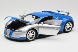 Bugatti Veyron Edition Centenaire Chrome Blue Minichamps 1:18 100110850 Metal — zdjęcie 2 z 8