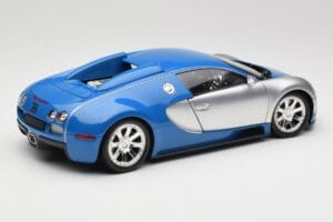 Bugatti Veyron Edition Centenaire Chrome Blue Minichamps 1:18 100110850 Metal — zdjęcie 3 z 8