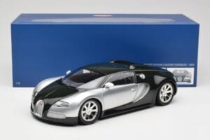 Bugatti Veyron Edition Centenaire Chrome Green Minichamps 1:18 100110852 Metal — zdjęcie 8 z 8