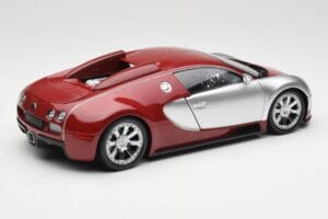 Bugatti Veyron Edition Centenaire Chrome Red Minichamps 1:18 100110851-O Metal — zdjęcie 3 z 8