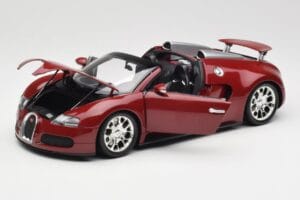 Bugatti Veyron Grand Sport Czerwony Minichamps 1:18 100110832 Metal — zdjęcie 2 z 9