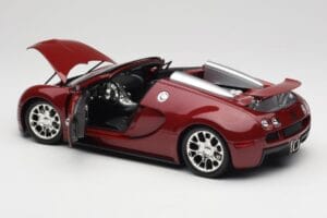 Bugatti Veyron Grand Sport Czerwony Minichamps 1:18 100110832 Metal — zdjęcie 6 z 9
