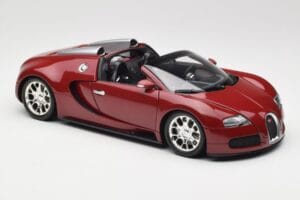 Bugatti Veyron Grand Sport Czerwony Minichamps 1:18 100110832 Metal — zdjęcie 7 z 9