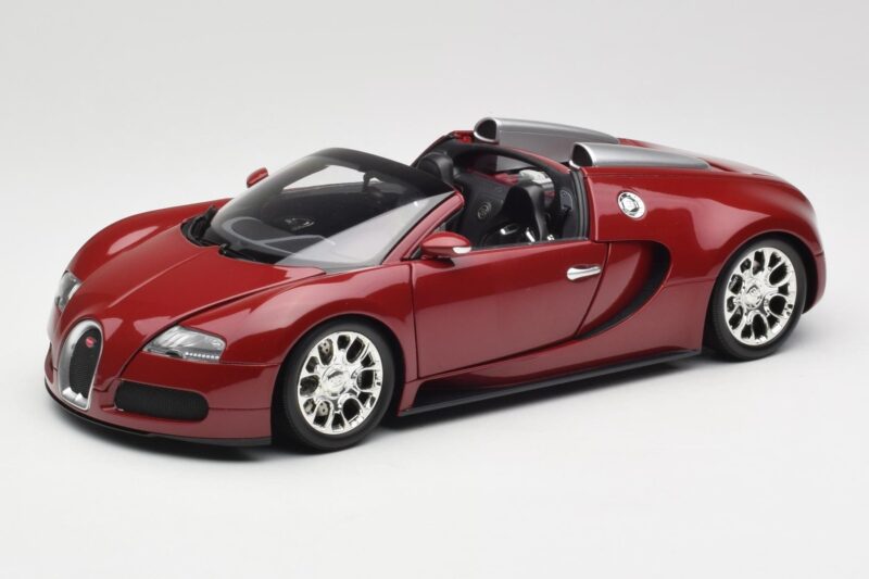 Bugatti Veyron Grand Sport Czerwony Minichamps 1:18 100110832 Metal
