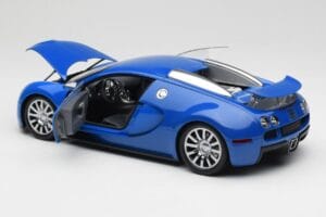 Bugatti Veyron Jasnoniebieski Ciemnoniebieski Minichamps 1:18 100110821 Metal — zdjęcie 5 z 8