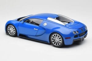 Bugatti Veyron Jasnoniebieski Ciemnoniebieski Minichamps 1:18 100110821 Metal — zdjęcie 7 z 8