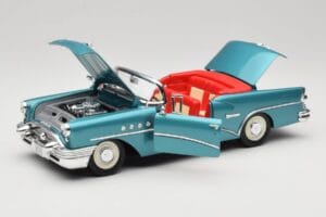 Buick Century Kabriolet Niebieski Mira 1:18 6134 Metal — zdjęcie 2 z 8