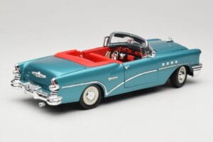 Buick Century Kabriolet Niebieski Mira 1:18 6134 Metal — zdjęcie 3 z 8