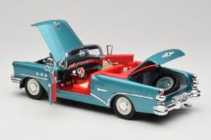 Buick Century Kabriolet Niebieski Mira 1:18 6134 Metal — zdjęcie 5 z 8