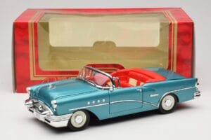 Buick Century Kabriolet Niebieski Mira 1:18 6134 Metal — zdjęcie 8 z 8