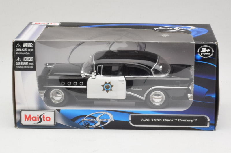 Buick Century Highway Patrol Maisto 1:24 32195 Metal