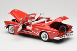 Buick Skylark Kabriolet Czerwony Motormax 1:18 73129 Metal — zdjęcie 5 z 8