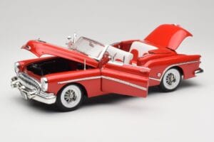 Buick Skylark Czerwony Motormax 1:18 411393-M1 Metal — zdjęcie 2 z 8