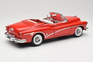 Buick Skylark Czerwony Motormax 1:18 411393-M1 Metal — zdjęcie 3 z 8