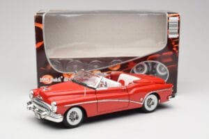 Buick Skylark Czerwony Motormax 1:18 411393-M1 Metal — zdjęcie 8 z 8