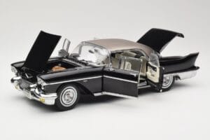 Cadillac Brougham Czarny Sun Star 1:18 4001 Metal — zdjęcie 2 z 8