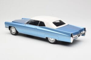 Cadillac DeVille Niebieski KK-Scale 1:18 KKDC180314 Metal — zdjęcie 5 z 6