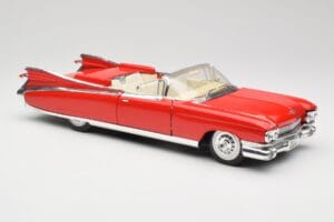 Cadillac Eldorado Biarritz Bolero Red Maisto 1:18 31813 Metal — zdjęcie 6 z 8