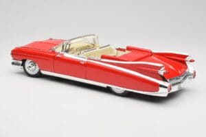 Cadillac Eldorado Biarritz Bolero Red Maisto 1:18 31813 Metal — zdjęcie 7 z 8