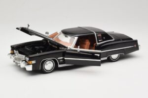 Cadillac Eldorado Czarny Anson 1:18 30357 Metal — zdjęcie 2 z 8