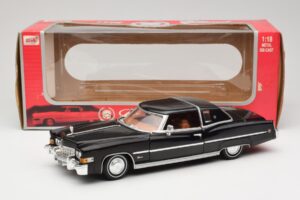 Cadillac Eldorado Czarny Anson 1:18 30357 Metal — zdjęcie 8 z 8