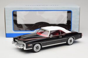 Cadillac Eldorado Kabriolet Czarny MCG 1:18 MCG18473 Metal — zdjęcie 8 z 8