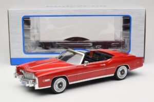 Cadillac Eldorado Kabriolet Czerwony MCG 1:18 MCG18471 Metal — zdjęcie 8 z 8