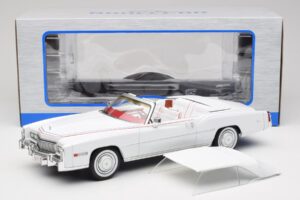 Cadillac Eldorado Kabriolet Biały MCG 1:18 MCG18474 Metal — zdjęcie 7 z 7
