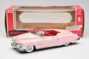 Cadillac Eldorado Różowy Anson 1:18 30371 Metal — zdjęcie 8 z 8
