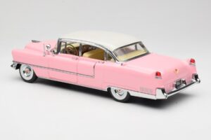 Cadillac Fleetwood Elvis Presley Różowy MRC 1:18 LIC1000 Metal — zdjęcie 7 z 8