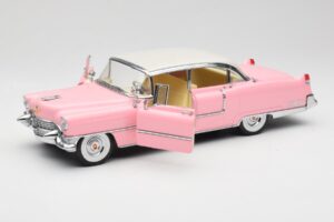 Cadillac Fleetwood Elvis Presley Różowy MRC 1:18 LIC1000 Metal — zdjęcie 2 z 8