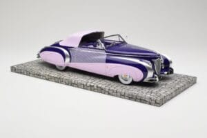 Cadillac Series 62 Kabriolet Różowy Minichamps 1:18 107148460 Metal — zdjęcie 4 z 6