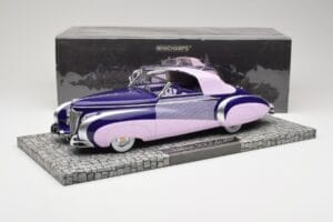 Cadillac Series 62 Kabriolet Różowy Minichamps 1:18 107148460 Metal — zdjęcie 6 z 6