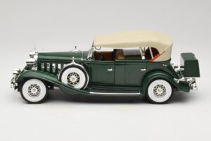 Cadillac Sport Phaeton Zielony Anson 1:18 30383 Metal — zdjęcie 5 z 9