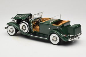 Cadillac Sport Phaeton Zielony Anson 1:18 30383 Metal — zdjęcie 6 z 9
