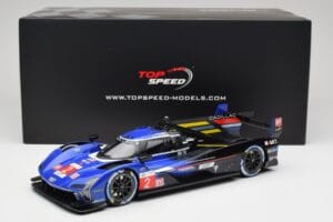 Cadillac V-Series.R LMDh #2 E. Bamber / A. Lynn / R. Westbrook Chip Ganassi Racing 24 Hours of Le Mans 2023 TopSpeed 1:18 TS0 — zdjęcie 5 z 5
