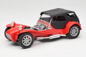 Caterham Super Seven Series 3 Czerwony Anson 1:18 30317-W Metal — zdjęcie 2 z 8